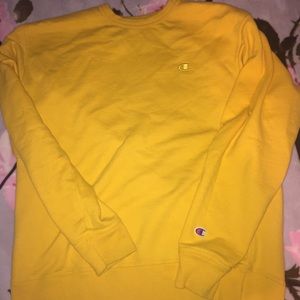 Yellow Champion Sweatshirt 💛